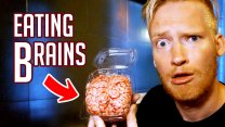 Photo Thumbnail of Eating Cow Brains