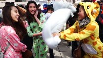 Photo Thumbnail of Pillow Fight Day in Toronto
