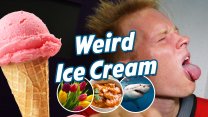 Photo Thumbnail of World's Weirdest Ice Cream Review! Why Japan?!
