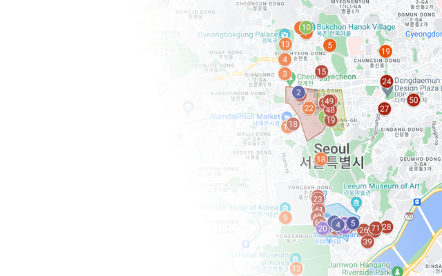 Buy SEOUL Map BG