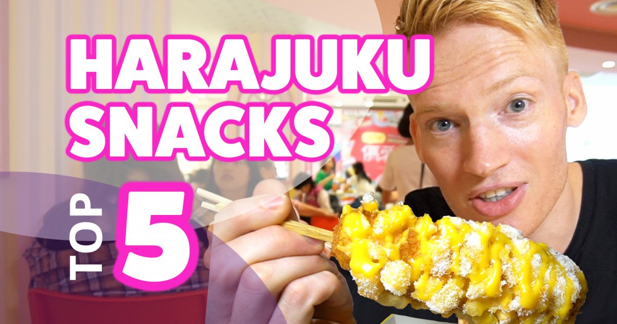 Harajuku Food Guide Top 5 Snacks You Must Eat In Tokyo Harajuku Food Guide Top 5 Snacks You Must Eat In Tokyo