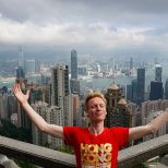 Lugard Road at Victoria Peak