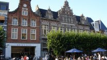 Browsing Through The Shopping Street In Haarlem