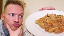 Photo Thumbnail of Eating Italian Cow Stomach in Italy