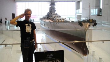 Biggest War Battleship Ever Built At Yamato Museum In Japan