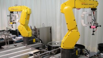Eating Robot Ramen In Nagoya