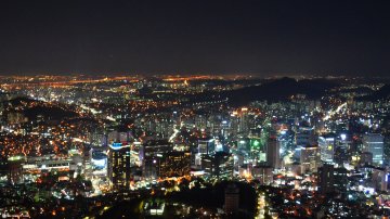 Astonishing Views from N-Seoul Tower in Korea