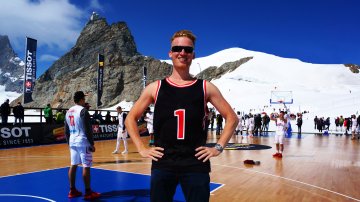 NBA on the Swiss Alps with Tony Parker