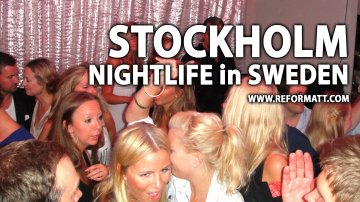 Gorgeous Blonde Swedish Girls in Stockholm Nightlife