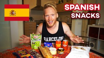 Bizarre Spanish Snacks Review in Barcelona