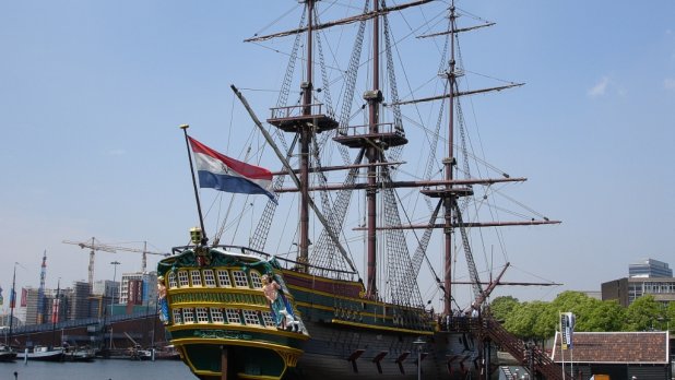 Dutch VOC Naval History At The Scheepvaart Museum In Amsterdam