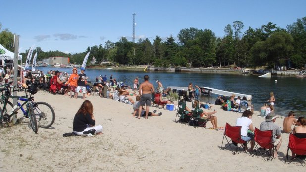 Watching The Canadian National Wakeboard Championships In Wasaga Beach