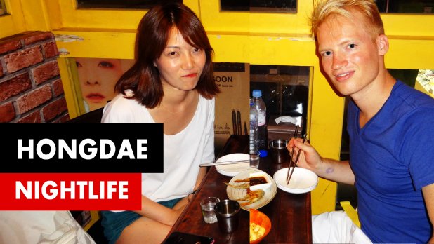 Nightlife in Hongdae - Seoul, Korea
