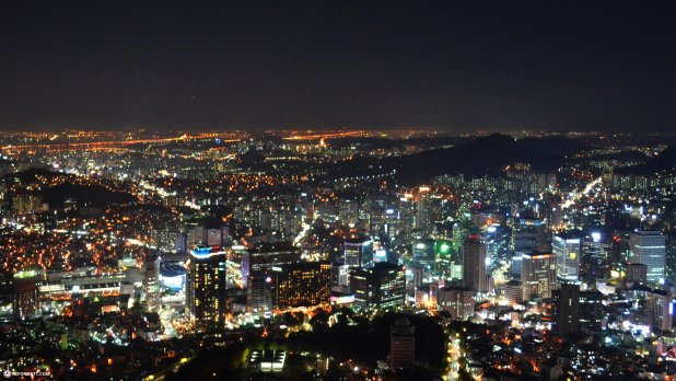Astonishing Views from N-Seoul Tower in Korea