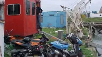 Photo Thumbnail of Hangout Toolshed With My Scooter Friends In Holland - Smoking Weed Was Mandatory!