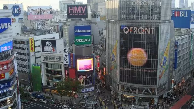 Girls Only Mall At Shibuya 109 In Tokyo