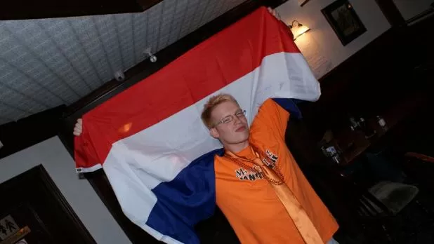 Watching The Dutch During The World Cup Of 2008 At Hemingsway Bar In Yorkville