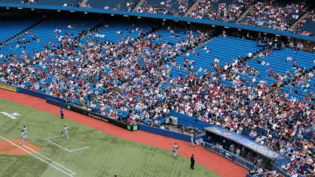 Toronto Blue Jays Vs Tampa Bay Rays At The Rogers Centre