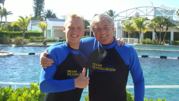 Swimming With Dolphins At The Miami Seaquarium