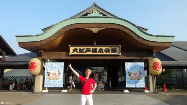 Naked Among 50 Japanese Men at a Bath House in Japan