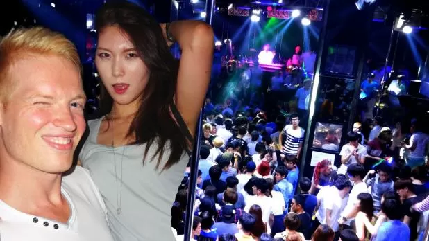 Wild Korean Girls in Seoul Nightlife