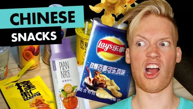 Chinese Snacks Review in Shanghai