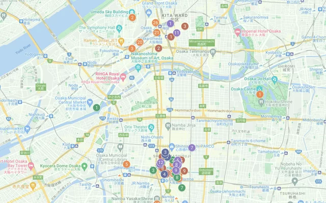 Download OSAKA Map BG